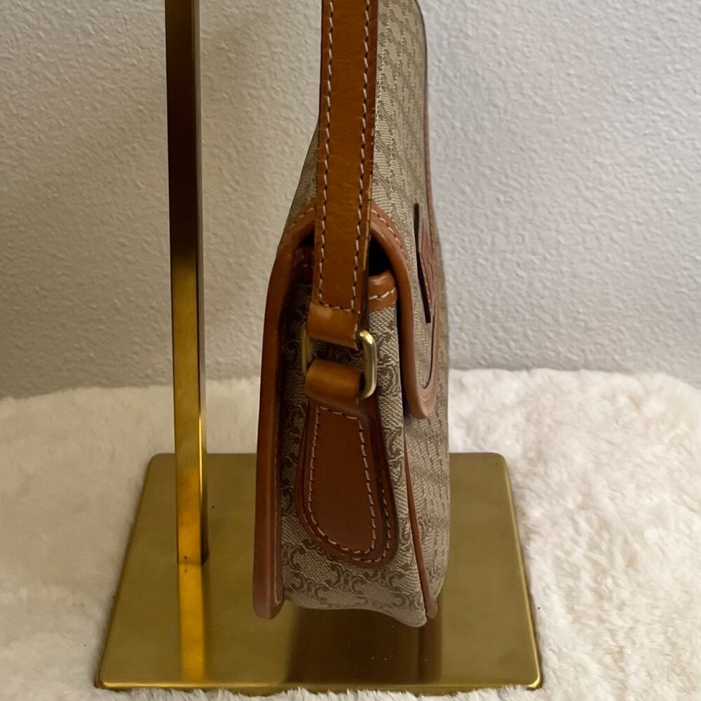 Vintage Celine Beige Macadam Crossbody - Picture 3 of 14